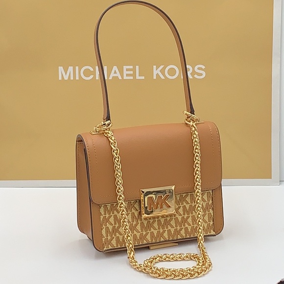 MICHAEL KORS SONIA SMALL SQUARE SHOULDER XBODY - Picture 13 of 16